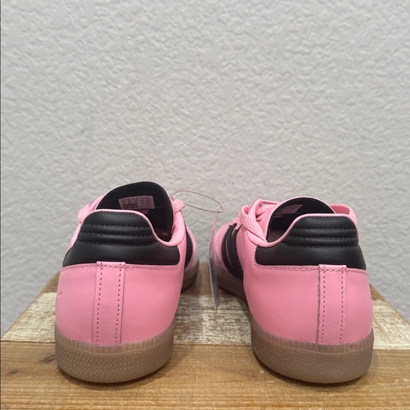 Adidas Samba Messi Pink Black Men 9 Women 10 - Picture 8 of 10